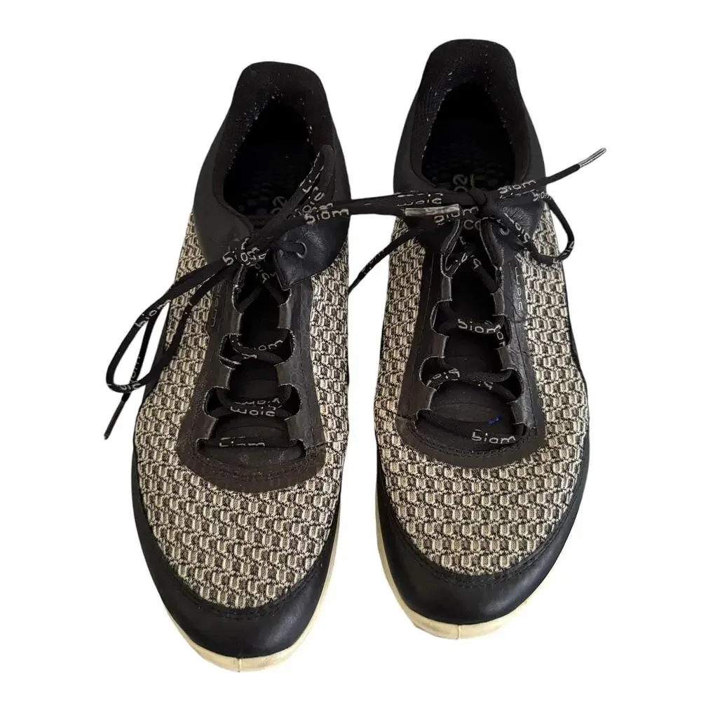 ECCO Biom Fjuel‎ Mesh Ladies Black Athletic Sneaker, 9